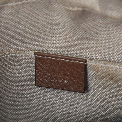 Gucci Monogram Mini Bree Messenger Bag Beige Tabacco 6 of 22