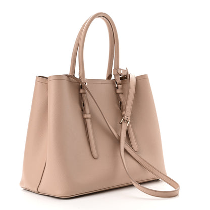 Prada Saffiano Cuir Medium Double Handle Tote Cammeo 2 of 10
