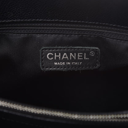 Chanel Caviar Quilted Grand Shopping Tote GST Black 6 of 11