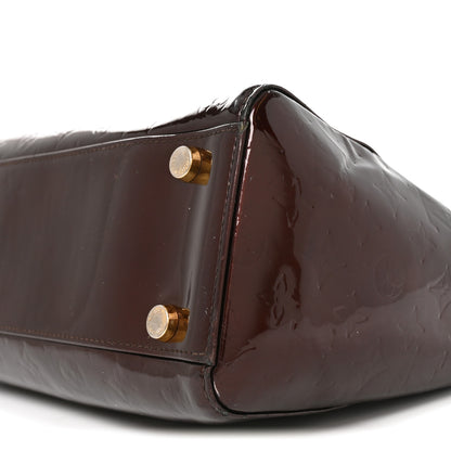 Louis Vuitton Vernis Brea GM Amarante 9 of 9