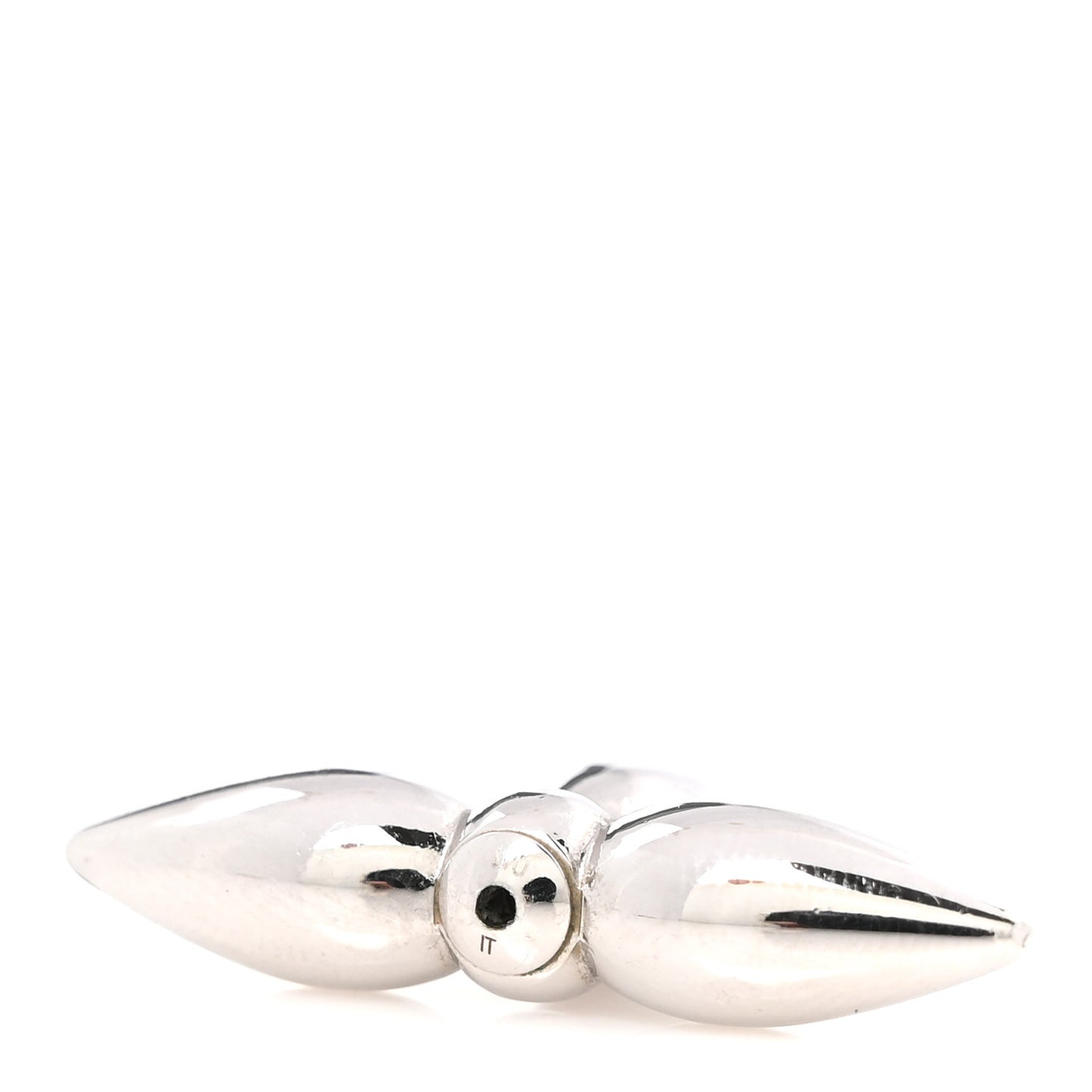Metal Louisette Earrings Silver Gold