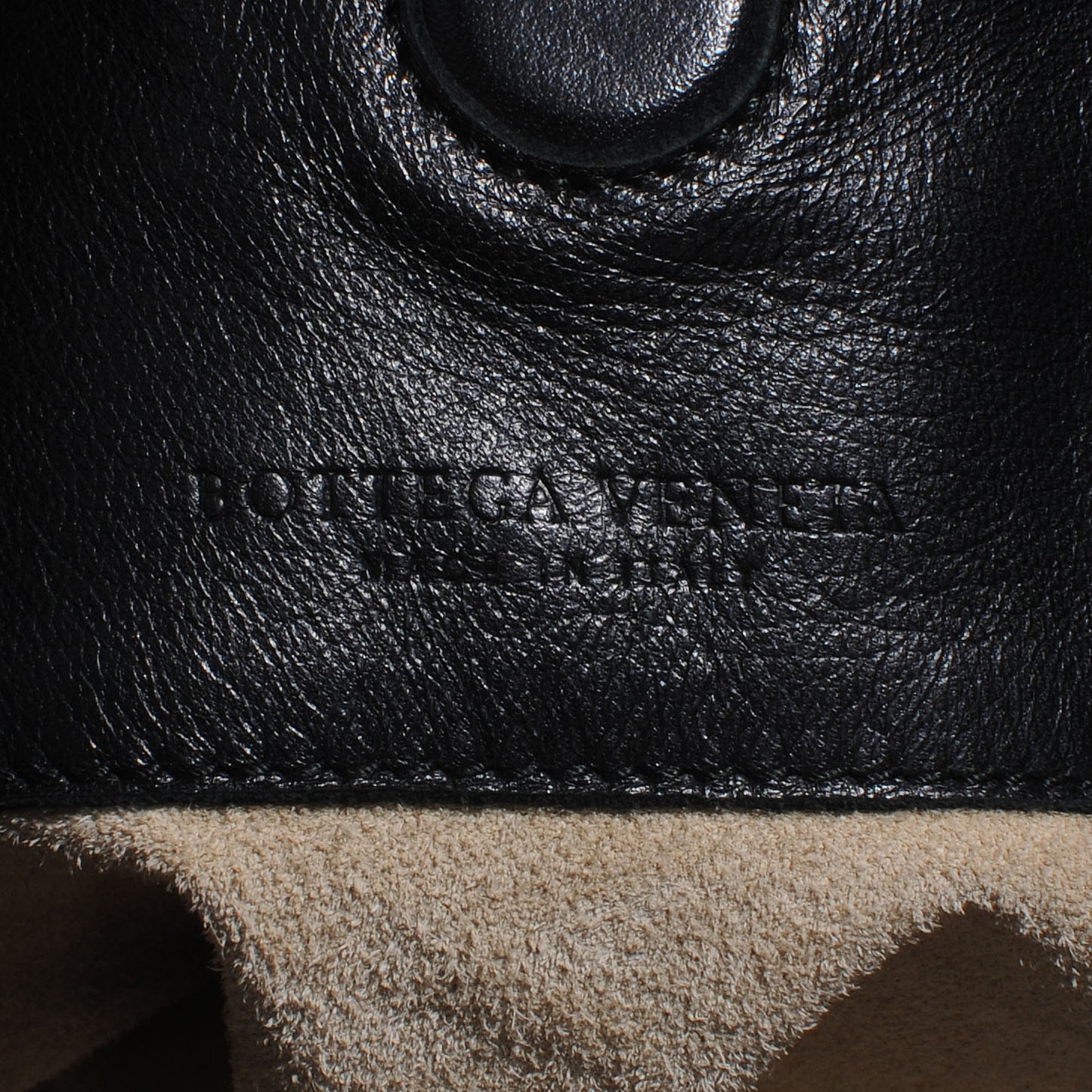 Intrecciato Nappa Campana Nero Black