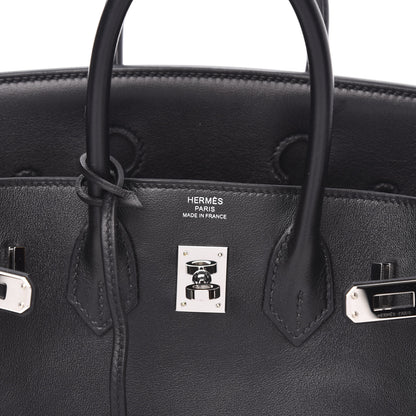 Hermes Swift Birkin 25 Black 6 of 11