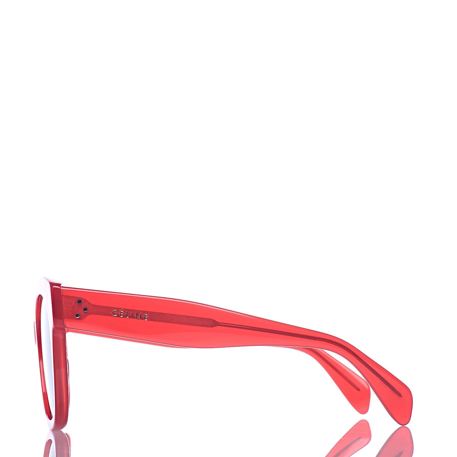 Celine Square Sunglasses CL40002U Milky Red 3 of 6