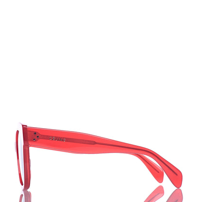 Celine Square Sunglasses CL40002U Milky Red 3 of 6