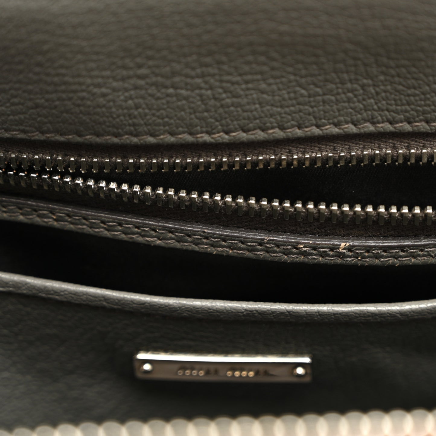 Goatskin Madras Bauletto Pomice