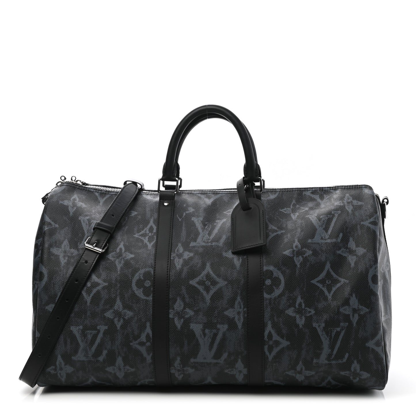 Monogram Pastel Keepall Bandouliere 50 Black