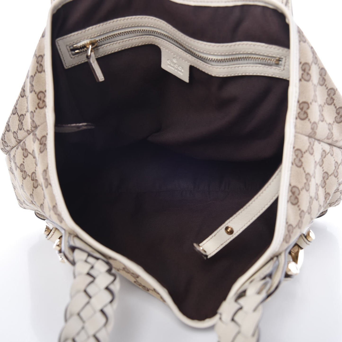 Monogram Small Pelham Shoulder Bag Off White