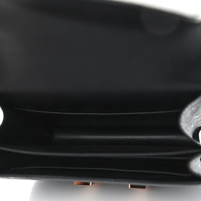 Hermes Ostrich Constance 18 Black 4 of 4