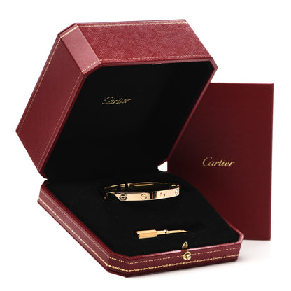 Cartier 18K Yellow Gold LOVE Bracelet 18 4 of 4