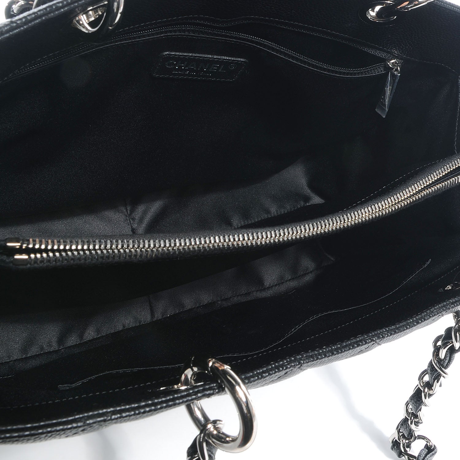 Chanel Caviar Grand Shopping Tote GST Black 5 of 7