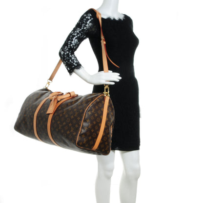 Louis Vuitton Monogram Keepall Bandouliere 55 2 of 8