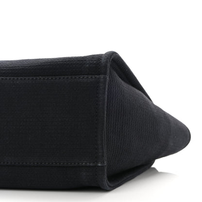 Chanel Mixed Fibers Small Deauville Tote Black 10 of 10