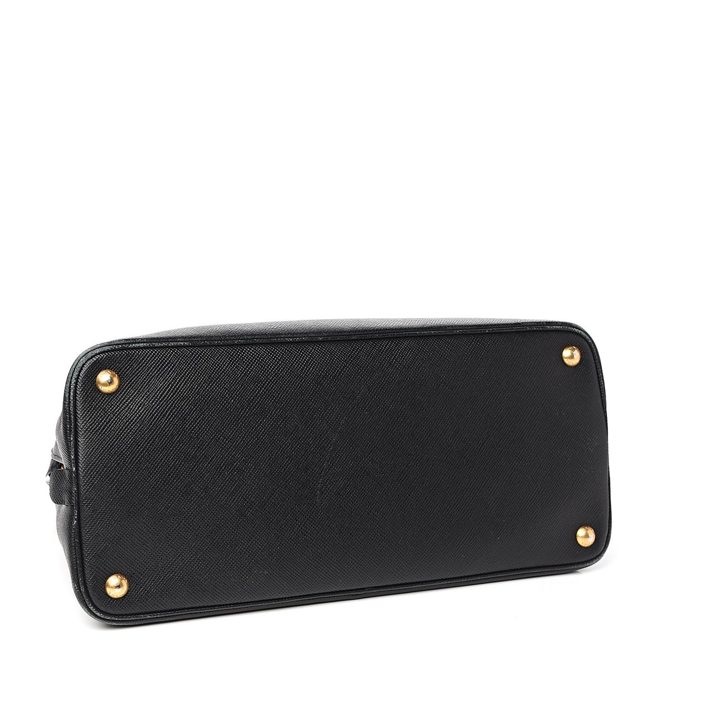 Saffiano Lux Open Promenade Tote Black
