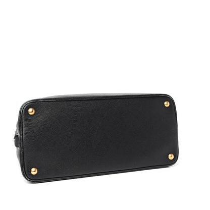 Prada Saffiano Lux Open Promenade Tote Black 3 of 11