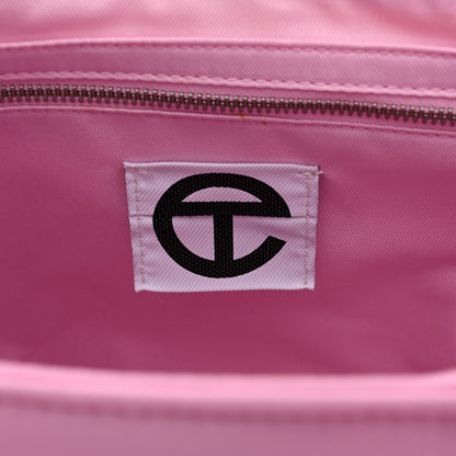 Telfar Nylon Medium Puff Shopping Bag Bubblegum 6 of 10