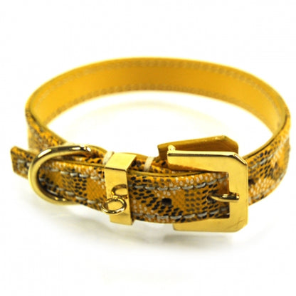 Goyard Goyardine Dog Collar Small Bracelet Yellow 1 of 3