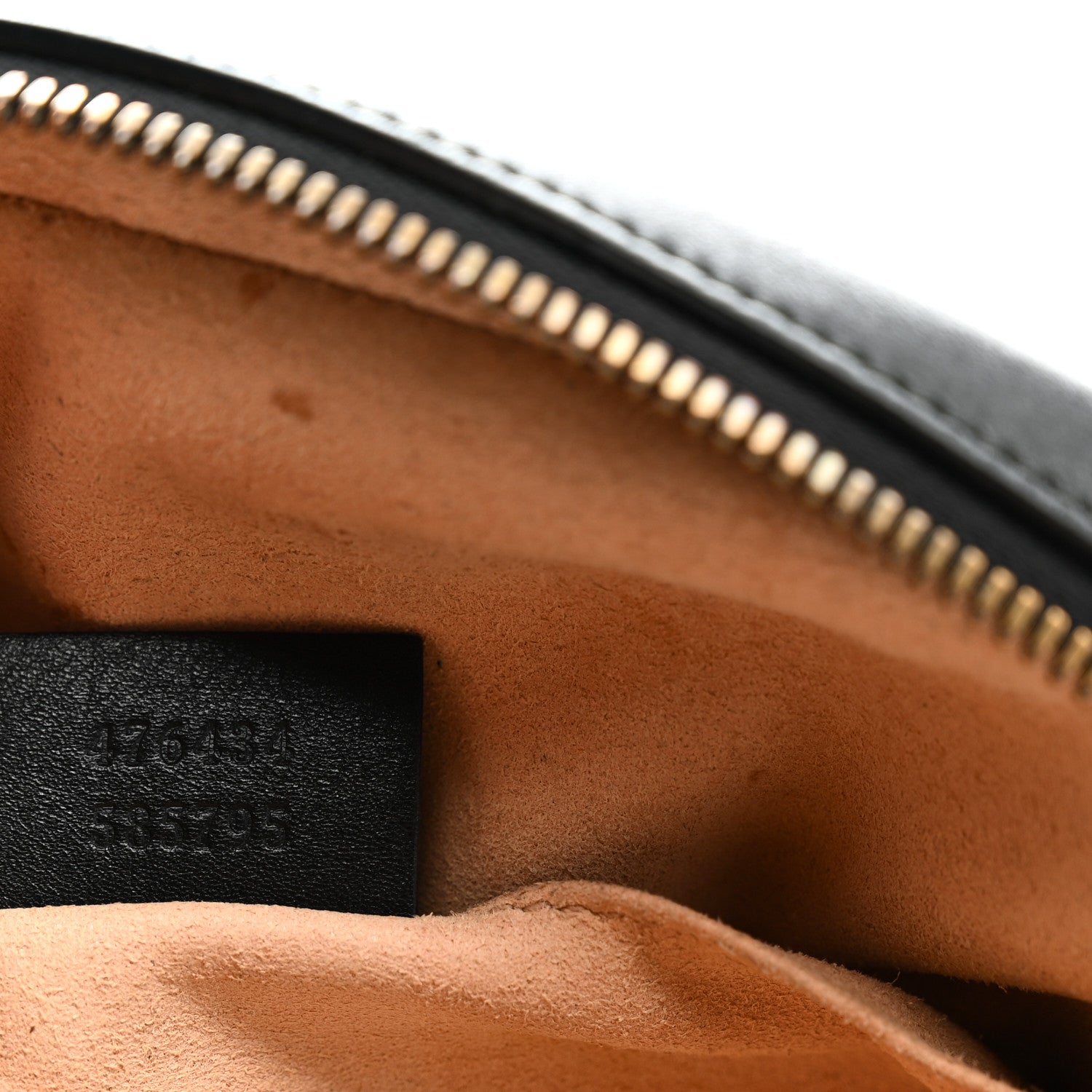 Gucci Calfskin Matelasse GG Marmont Belt Bag 85 34 Black 8 of 20