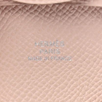 Hermes Epsom Bastia Coin Purse Rose Eglantine 5 of 7