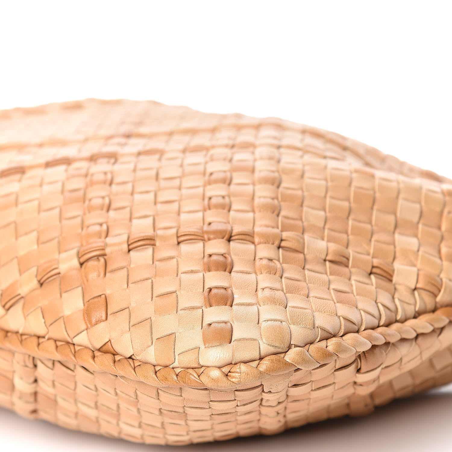 Bottega Veneta Nappa Intrecciato Large Nuvolato Veneta Paille 7 of 12
