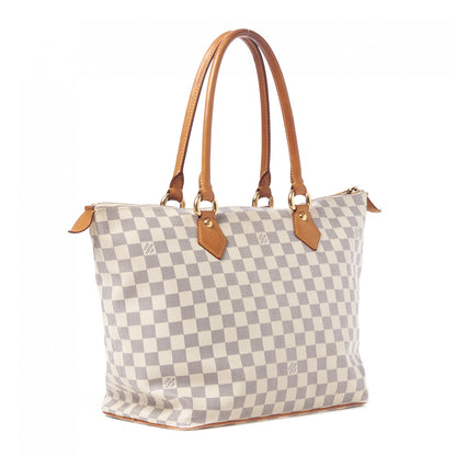 Louis Vuitton Damier Azur Saleya MM 2 of 10