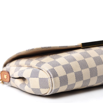 Louis Vuitton Damier Azur Favorite MM 6 of 17