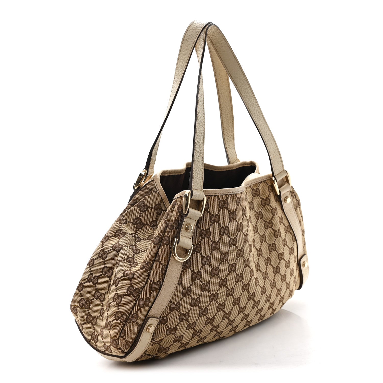 Gucci Monogram Medium Abbey Shoulder Bag Off White 3 of 10