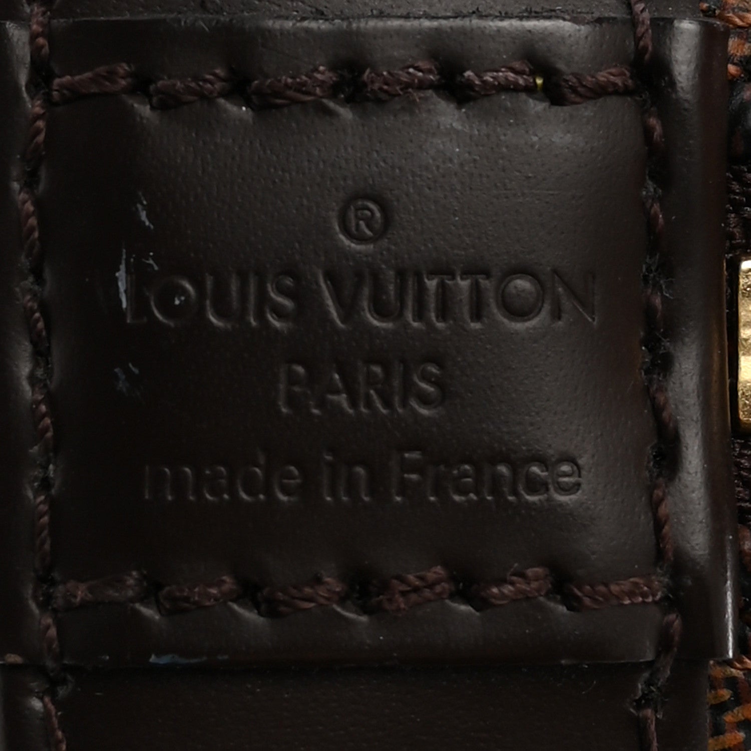 Louis Vuitton Damier Ebene Alma BB 6 of 9