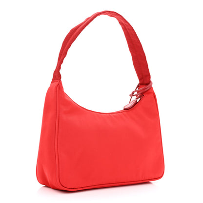 Prada Tessuto Nylon Mini Re-Edition 2000 Bag Rosso 3 of 11