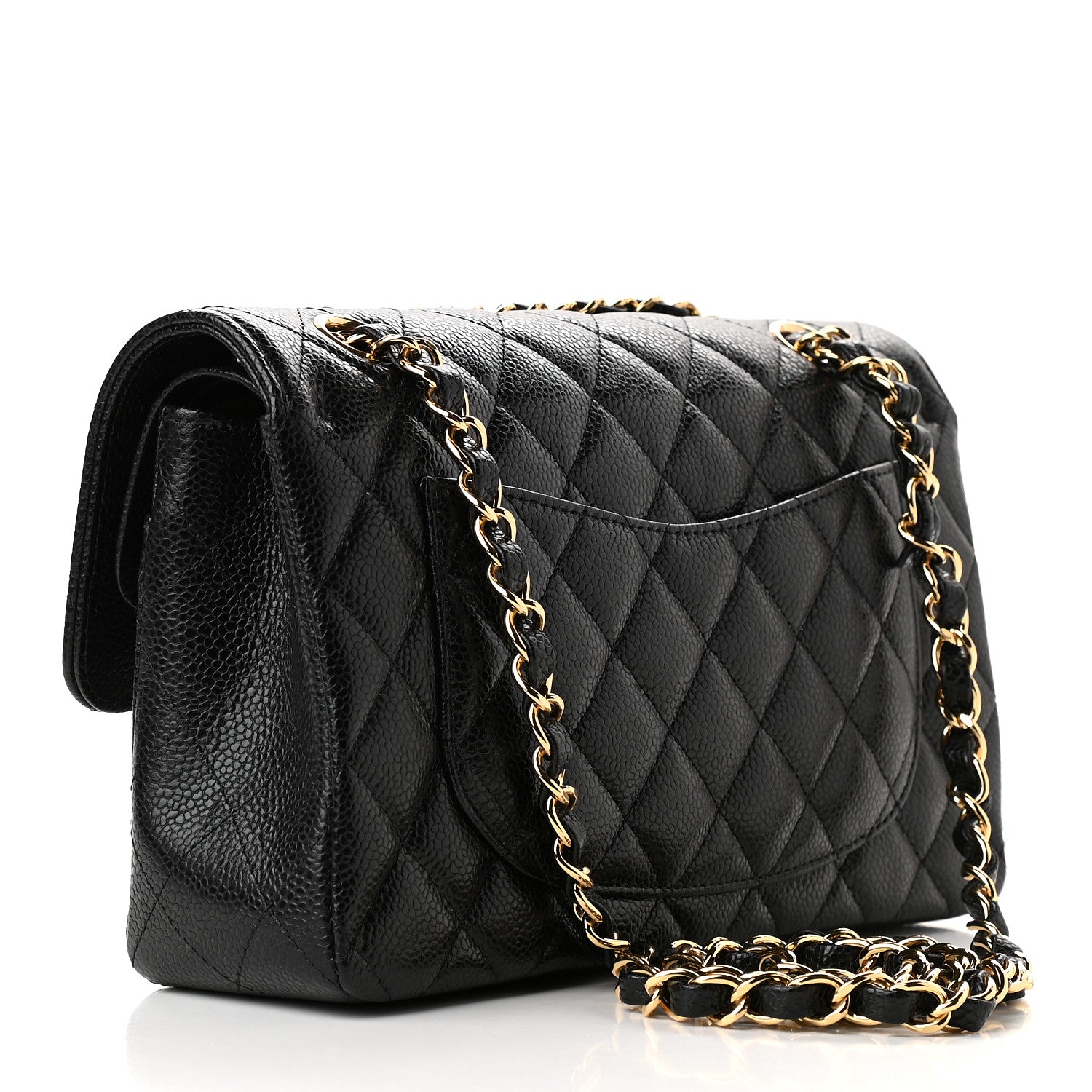 Chanel Caviar Quilted Small Double Flap Black 3 of 9