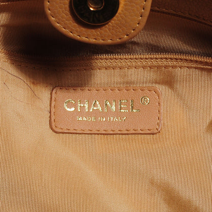 Chanel Caviar Quilted Petit Shopping Tote PST Beige 6 of 7