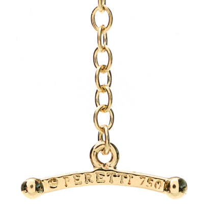 Tiffany 18K Yellow Gold 1.21ctw Elsa Peretti Diamonds by the Yard Sprinkle Necklace 5 of 7
