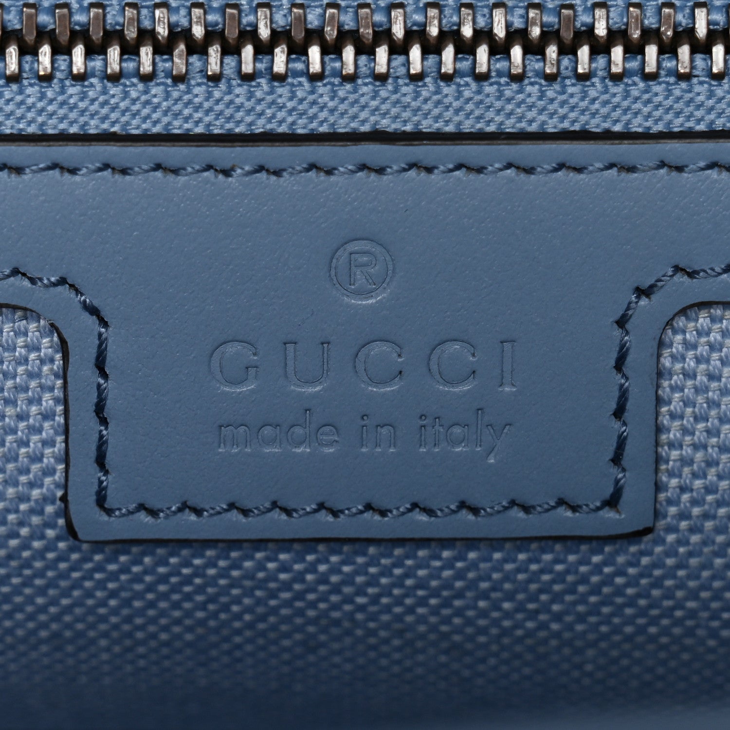 Gucci Merino Wool Matelasse Small GG Marmont Shoulder Bag Cadet Blue 6 of 11