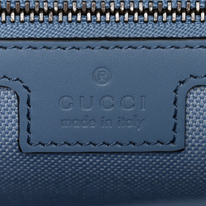 Gucci Merino Wool Matelasse Small GG Marmont Shoulder Bag Cadet Blue 6 of 11