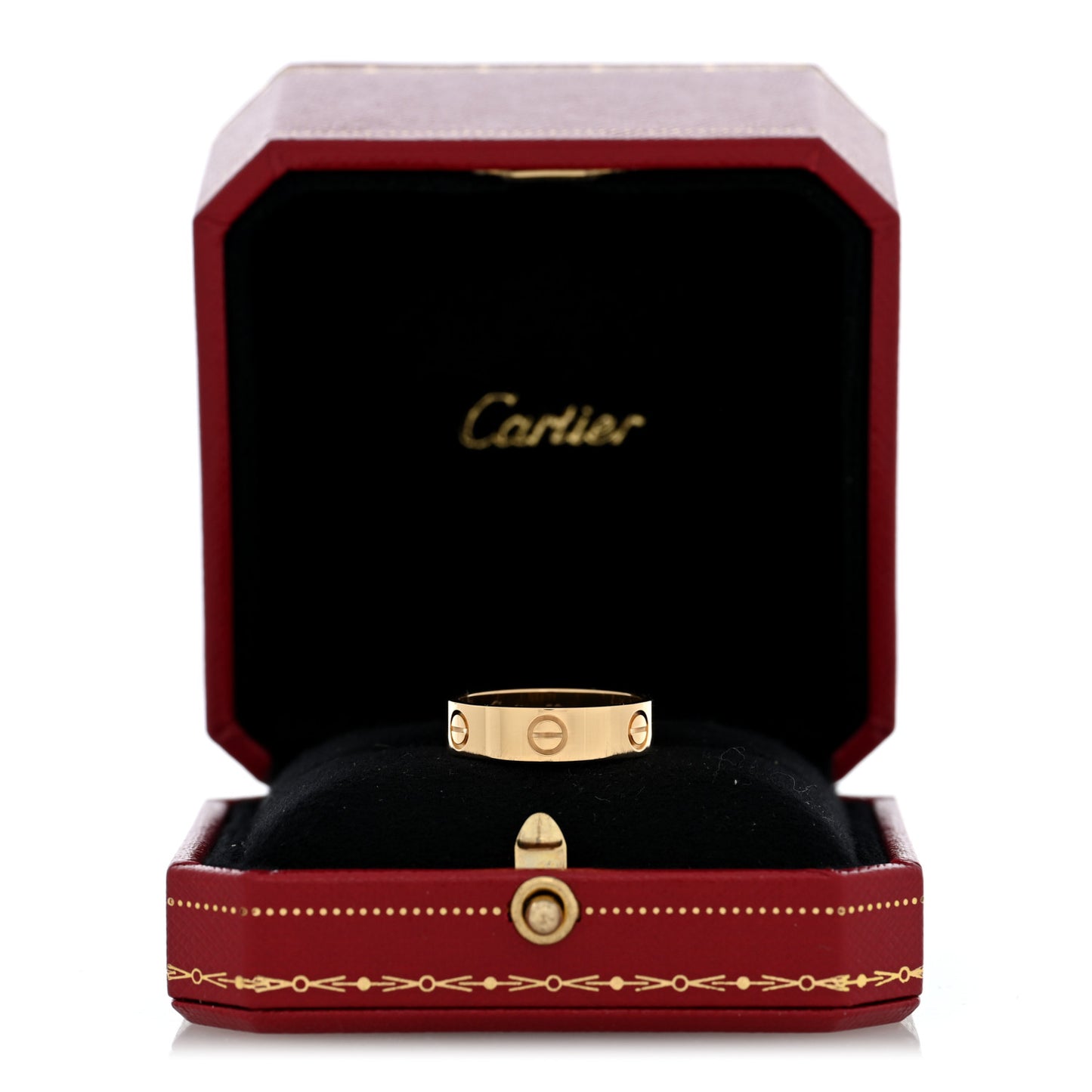 18K Yellow Gold 5.5mm LOVE Ring 58 8.5