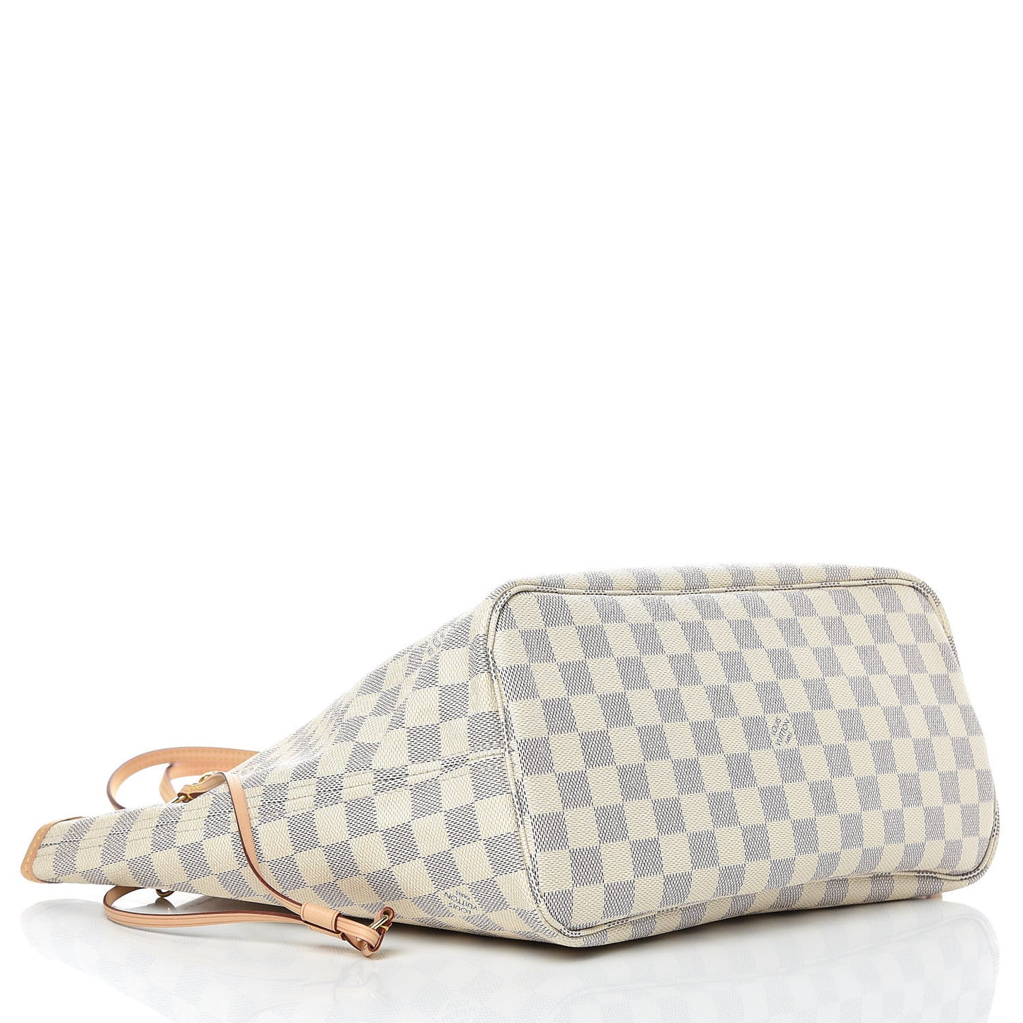 Damier Azur Neo Neverfull MM Rose Ballerine