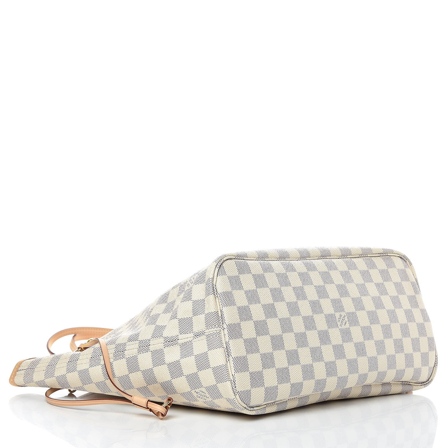 Louis Vuitton Damier Azur Neo Neverfull MM Rose Ballerine 4 of 12
