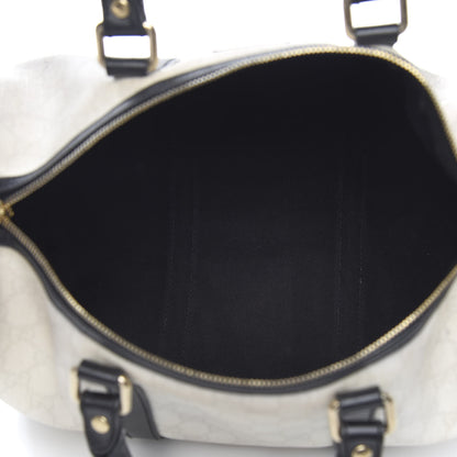 Gucci GG Plus Monogram Medium Joy Boston White Black 4 of 9