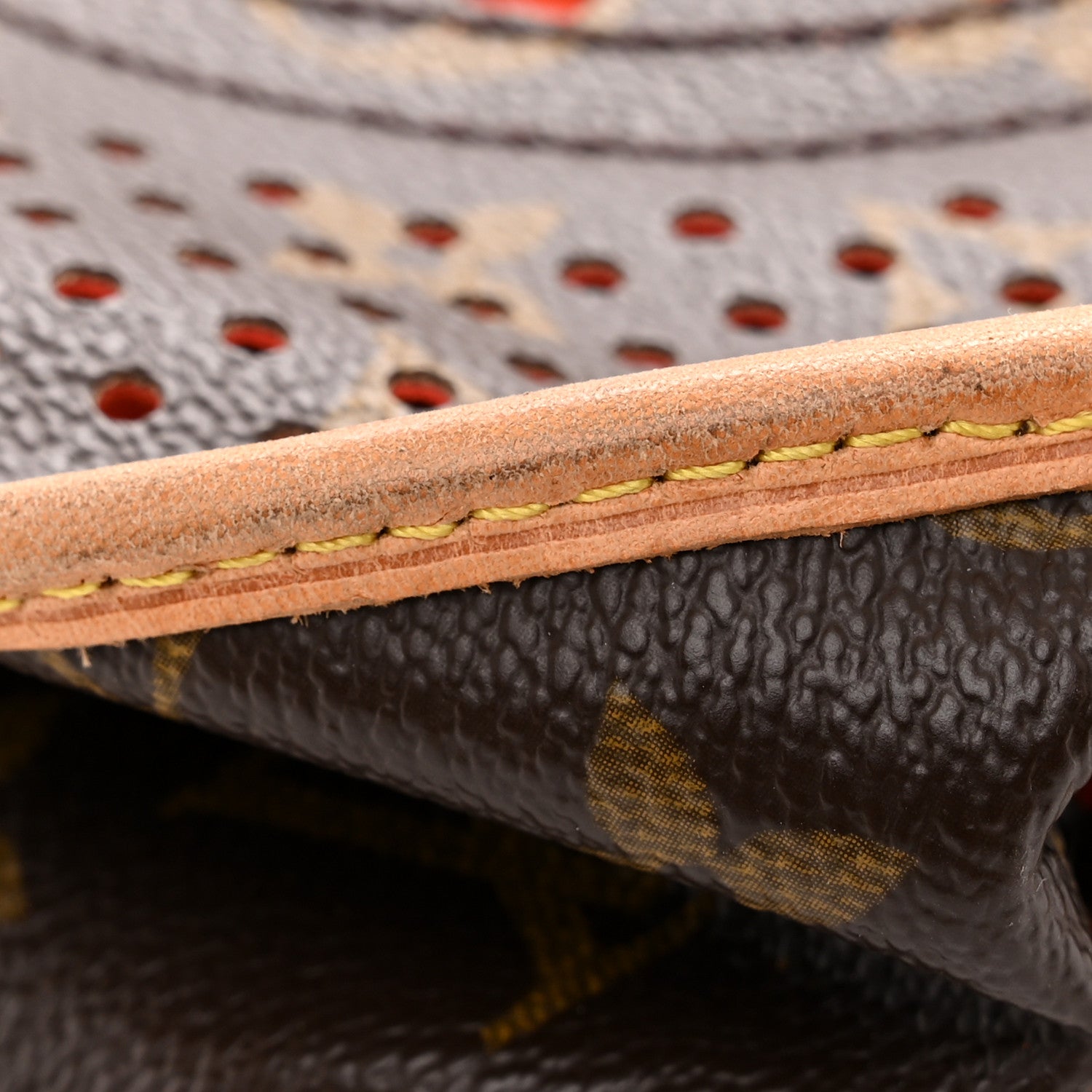 Louis Vuitton Monogram Perforated Musette Orange 12 of 13
