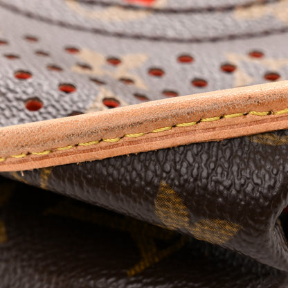 Louis Vuitton Monogram Perforated Musette Orange 12 of 13