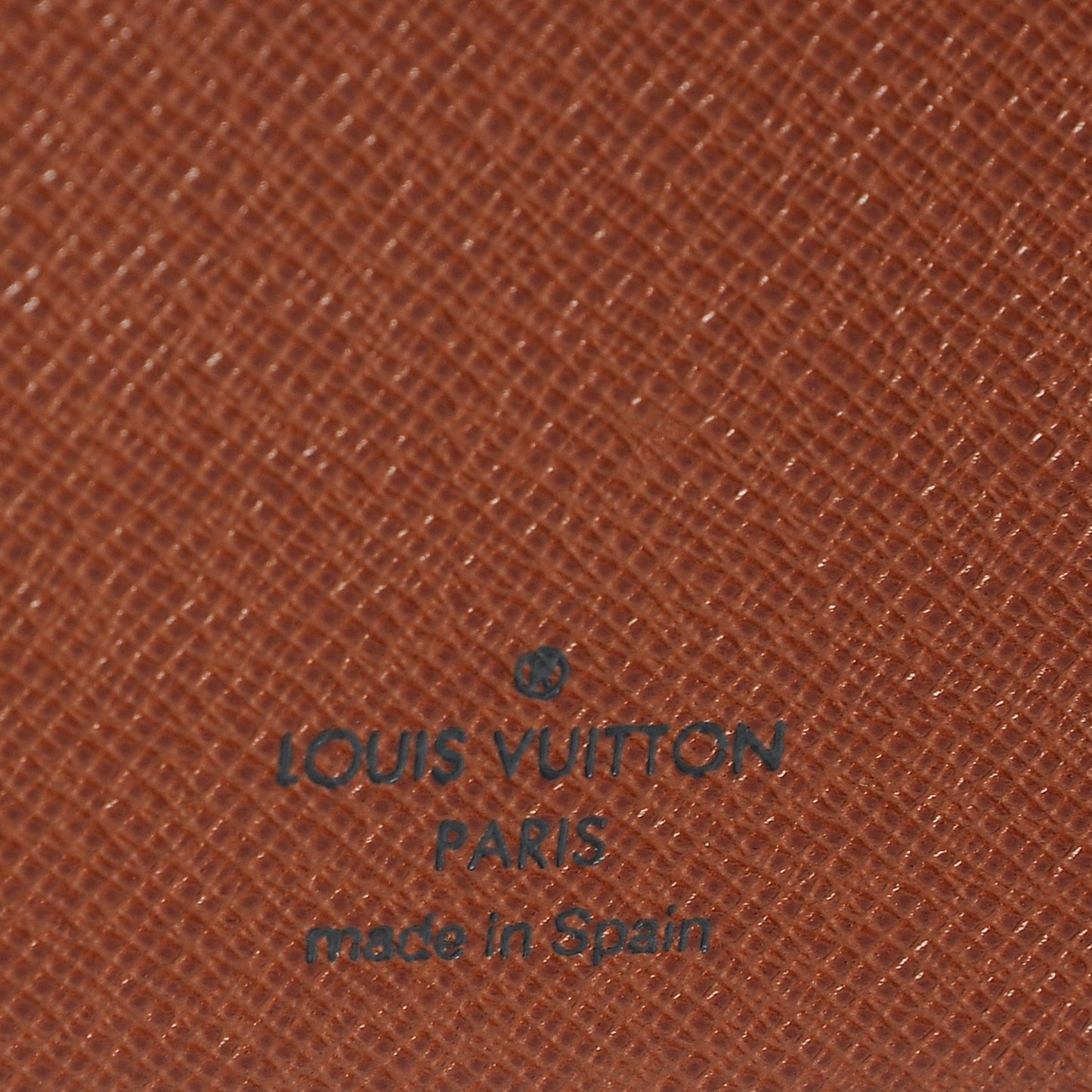 Monogram Desk Agenda Cover