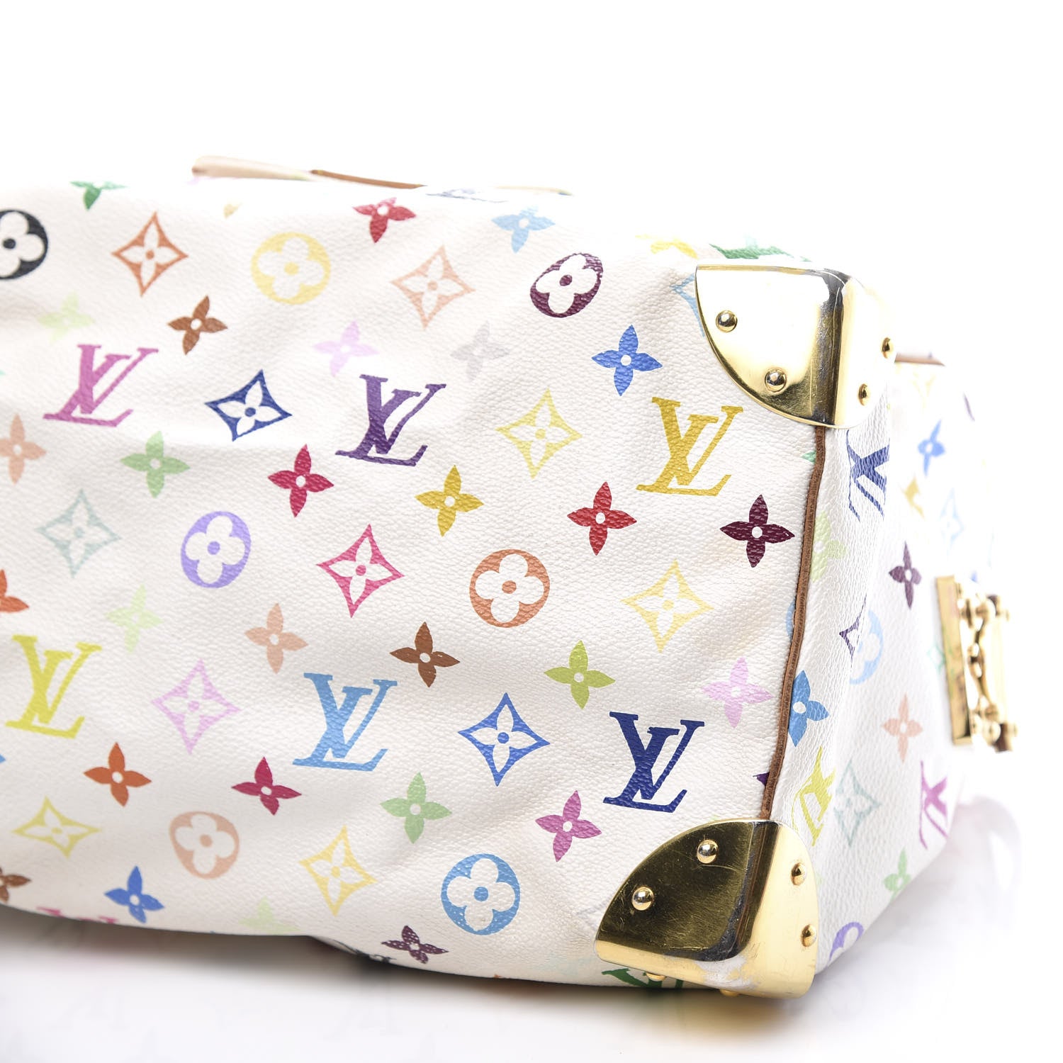 Louis Vuitton Monogram Multicolor Speedy 30 White 7 of 12