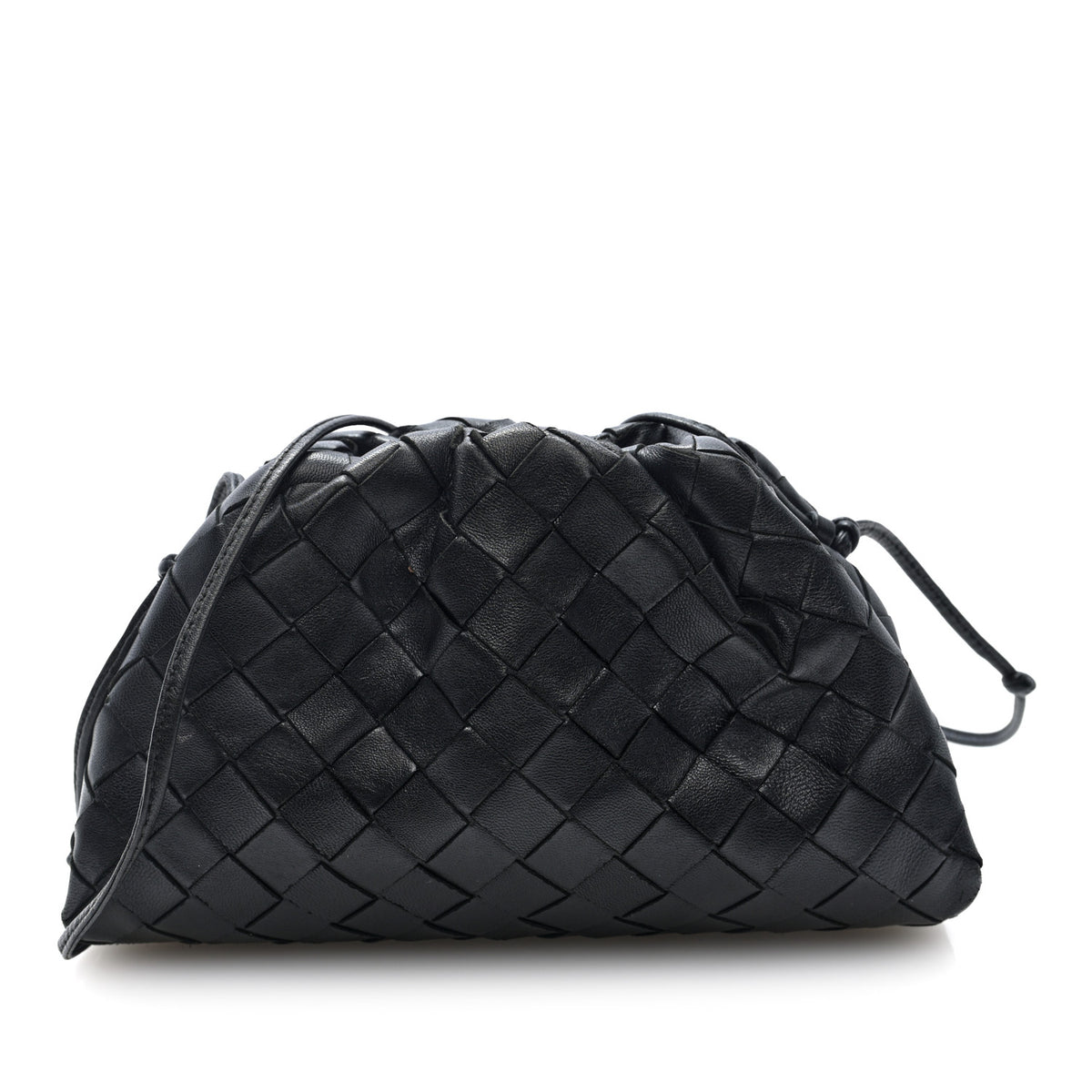 Bottega Veneta Nappa Intrecciato The Mini Pouch Black 1 of 8
