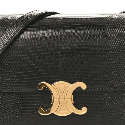 Celine Lizard Teen Triomphe Black 7 of 9