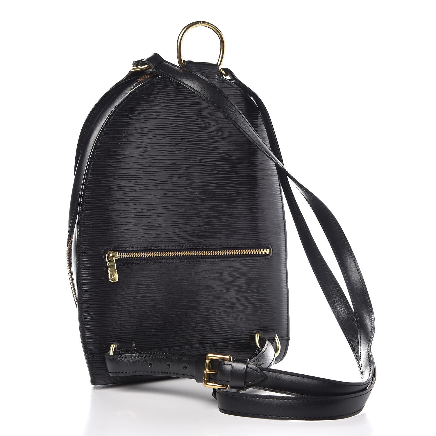 Louis Vuitton Epi Mabillon Backpack Black 3 of 12
