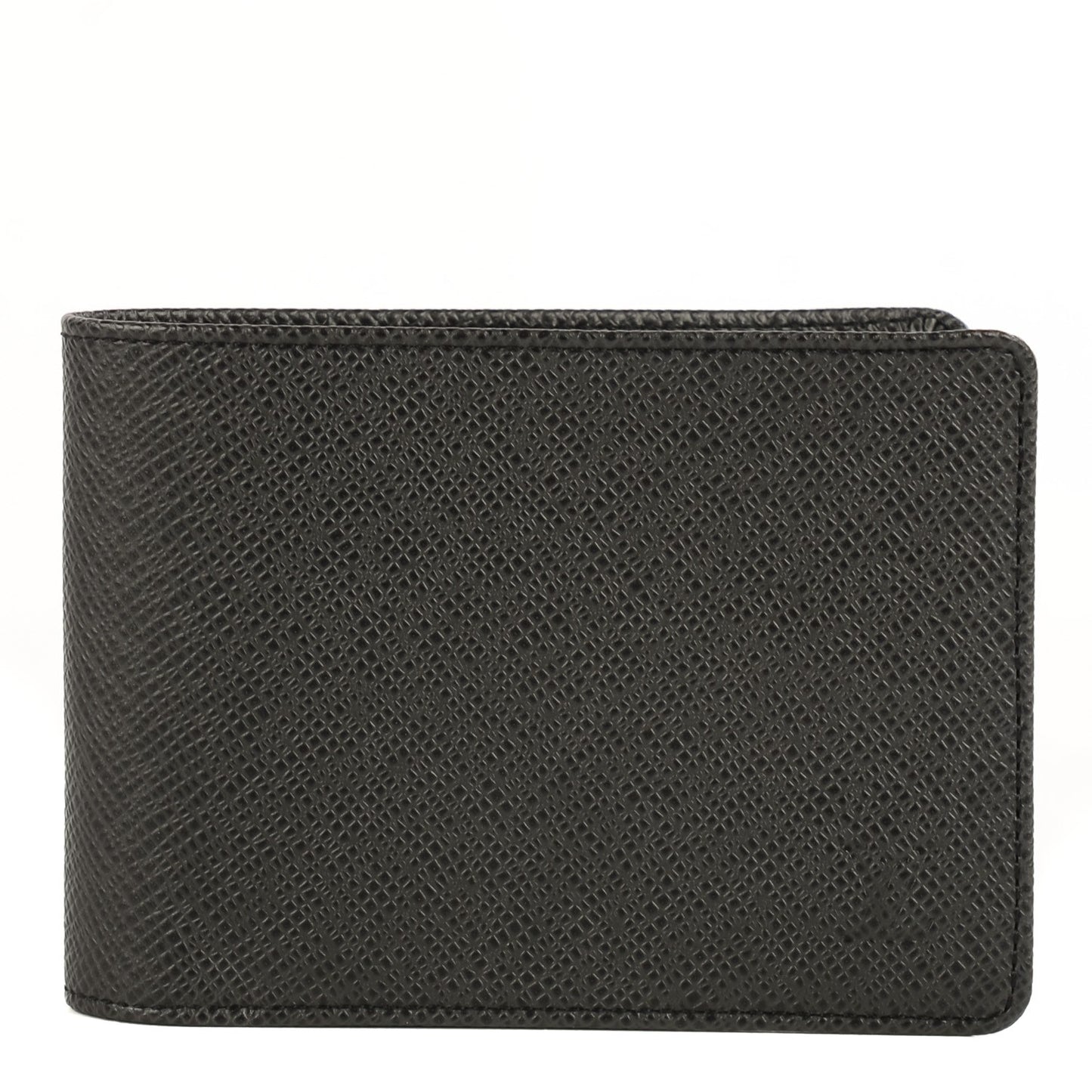 Taiga Mens Billfold Wallet 3 Flaps Ardoise