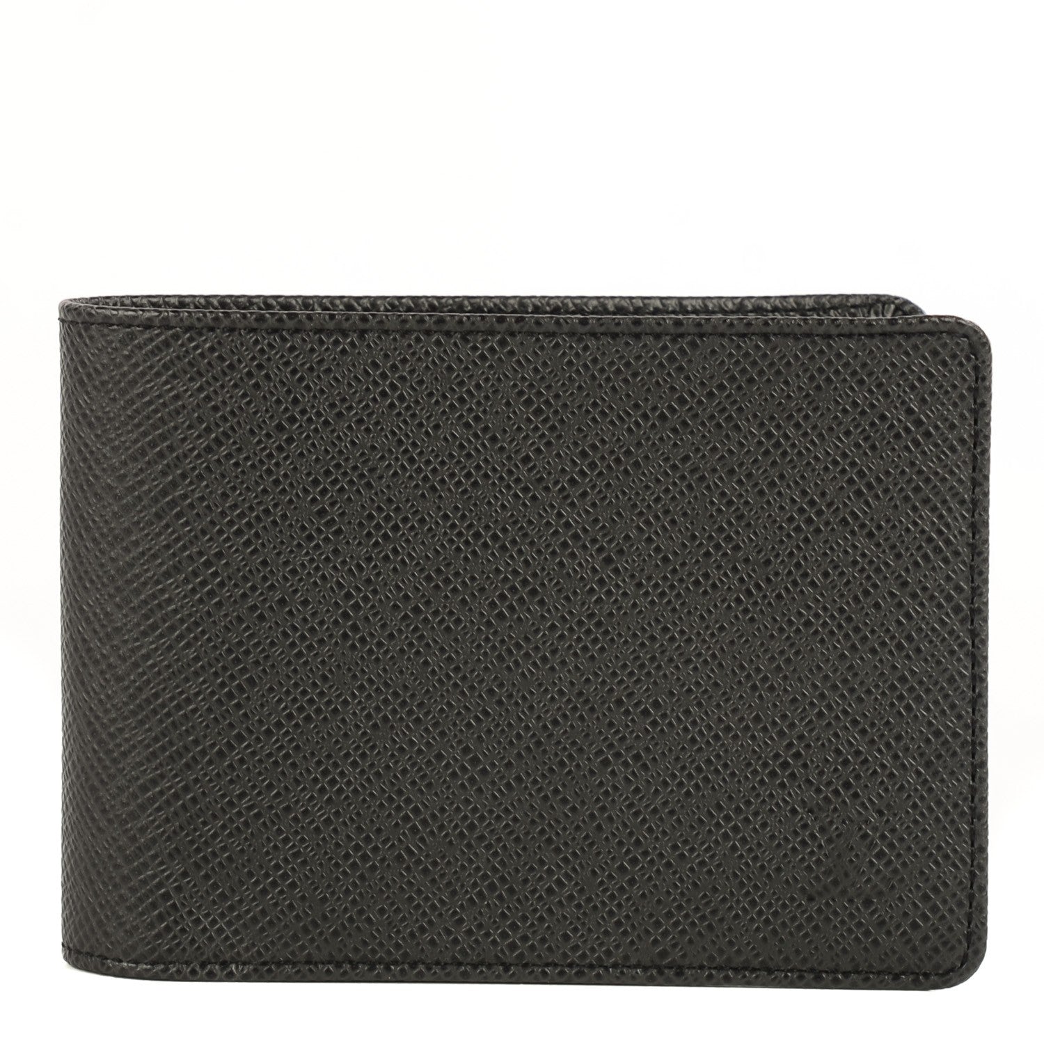 Louis Vuitton Taiga Mens Billfold Wallet 3 Flaps Ardoise 1 of 7