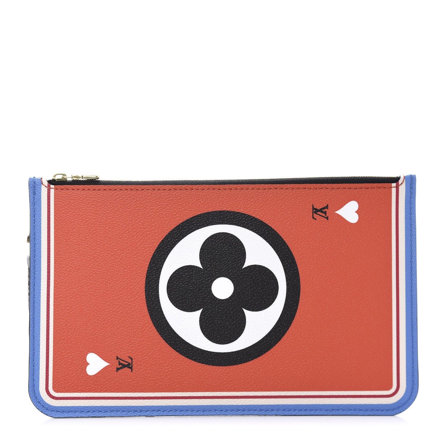 Louis Vuitton Game On Neverfull MM Pochette White 1 of 9