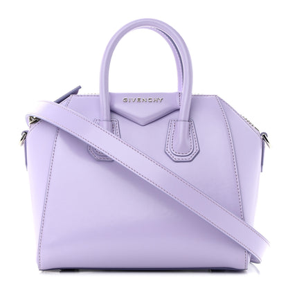 Givenchy Shiny Lord Calfskin Mini Antigona Lilac 1 of 13