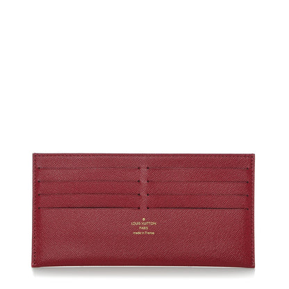 Louis Vuitton Calfskin Felicie Chain Wallet Card Holder Insert 1 of 5